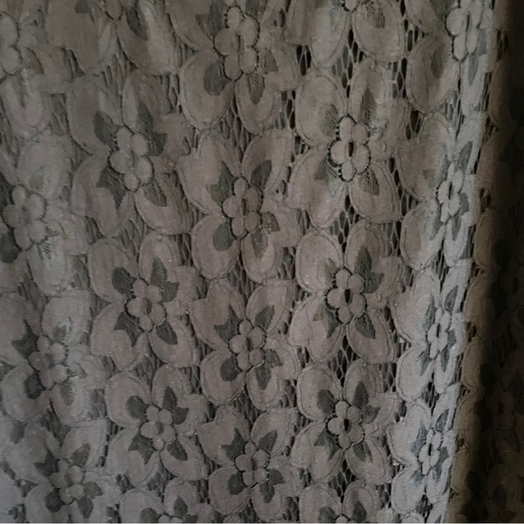 Tribal Black Sleeveless Tank Dress with Lace Overlay-Front only-Size Medium - Picture 10 of 12